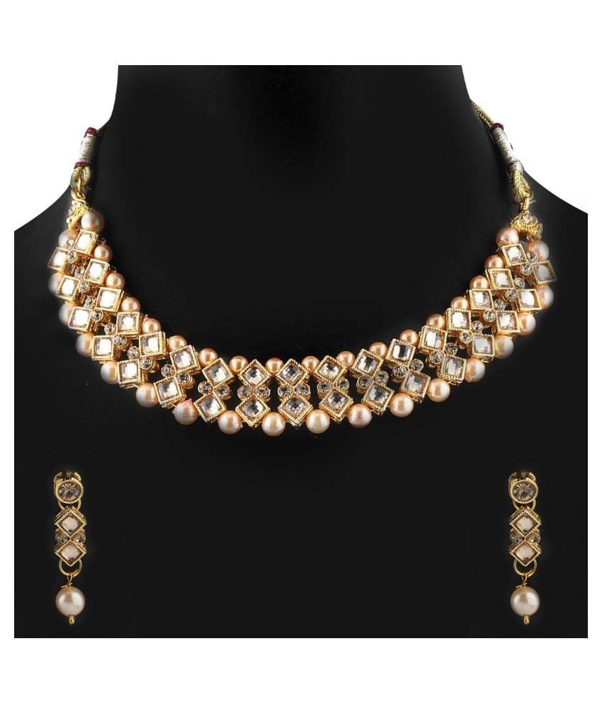 Silver Shine Alloy Multi Color Contemporary Contemporary/Fashion Antique Necklaces Set Silver Shine Alloy Multi Color Contemporary Contemporary/Fashion Antique Necklaces Set