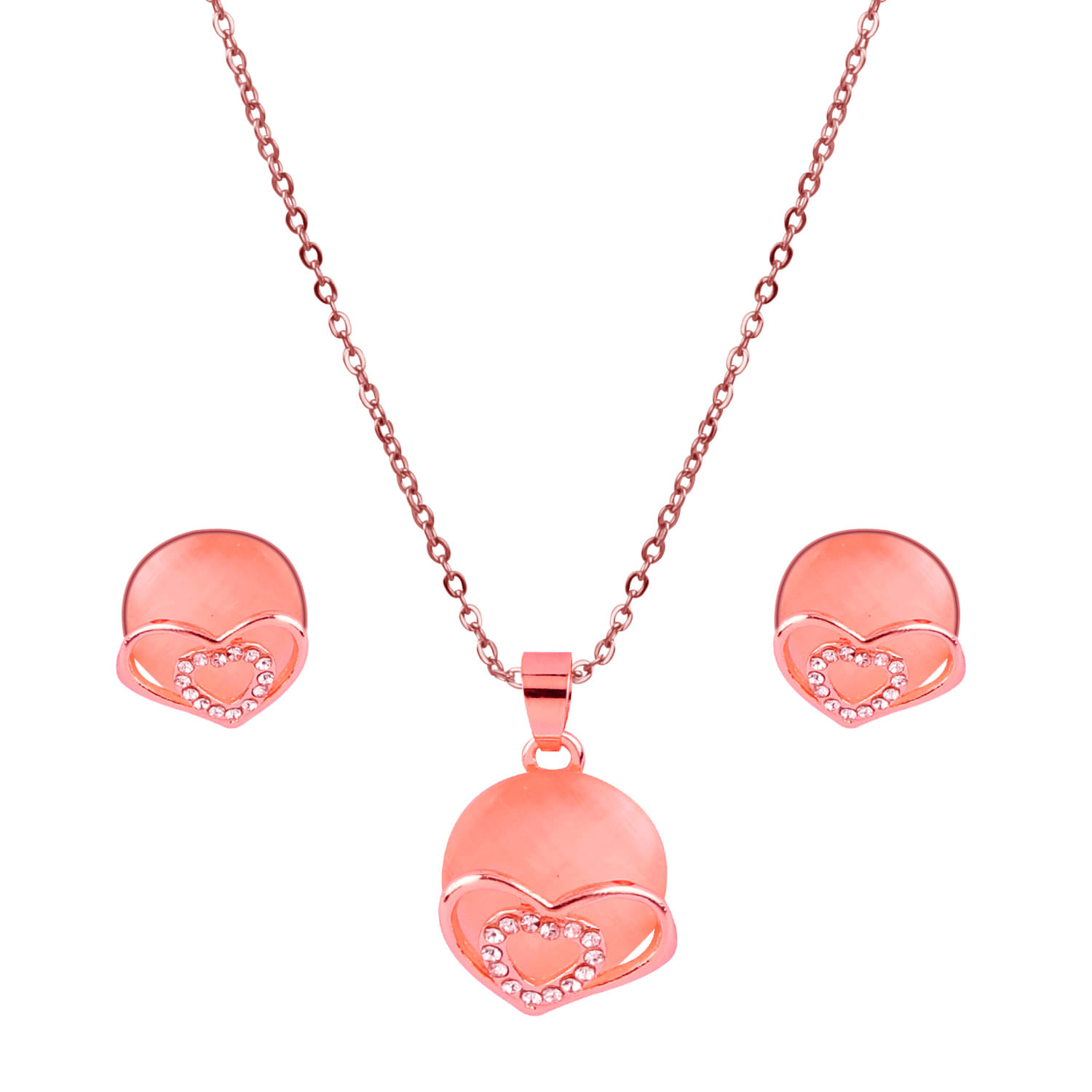 Silver Shine Alloy Rose Gold Contemporary Contemporary/Fashion Antique Necklaces Set Silver Shine Alloy Rose Gold Contemporary Contemporary/Fashion Antique Necklaces Set