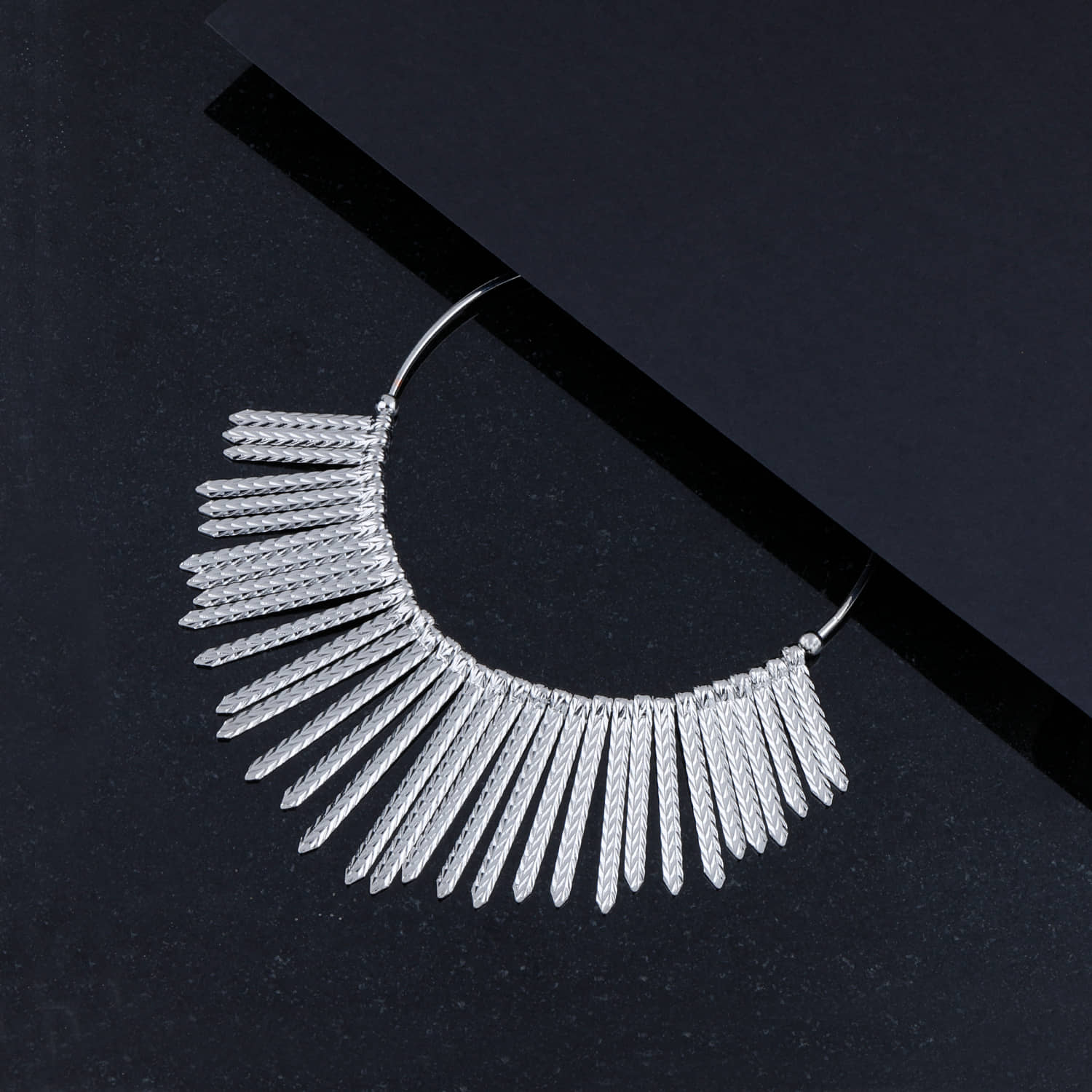 Silver Shine Alloy Silver Contemporary Contemporary/Fashion Antique Necklaces Set