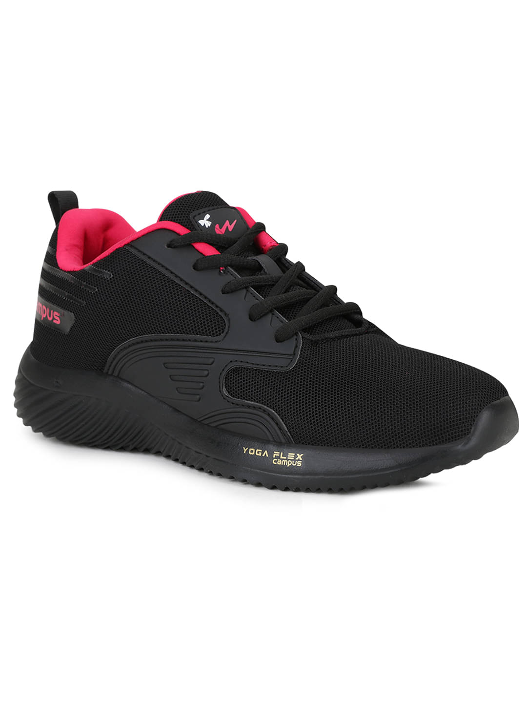     			Campus - Black Women's Running Shoes