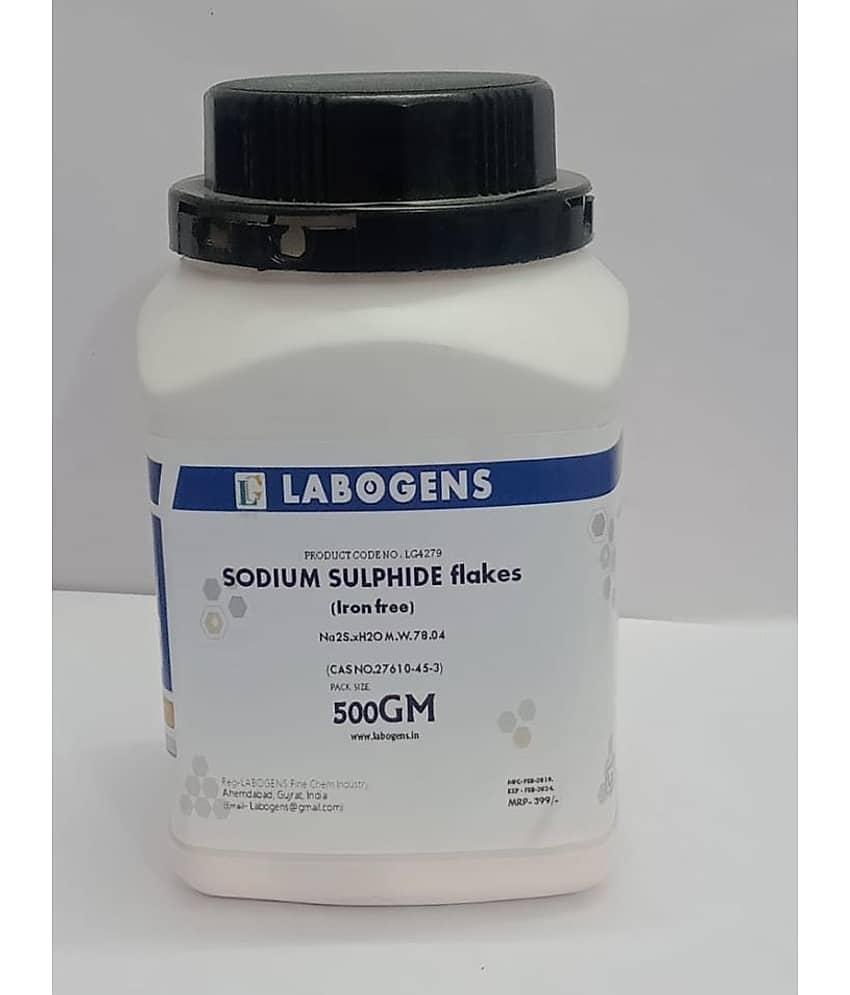 LABOGENS SODIUM SULPHIDE flakes (Iron free) 500GM - Stationery | Buy online on ZillyBuy