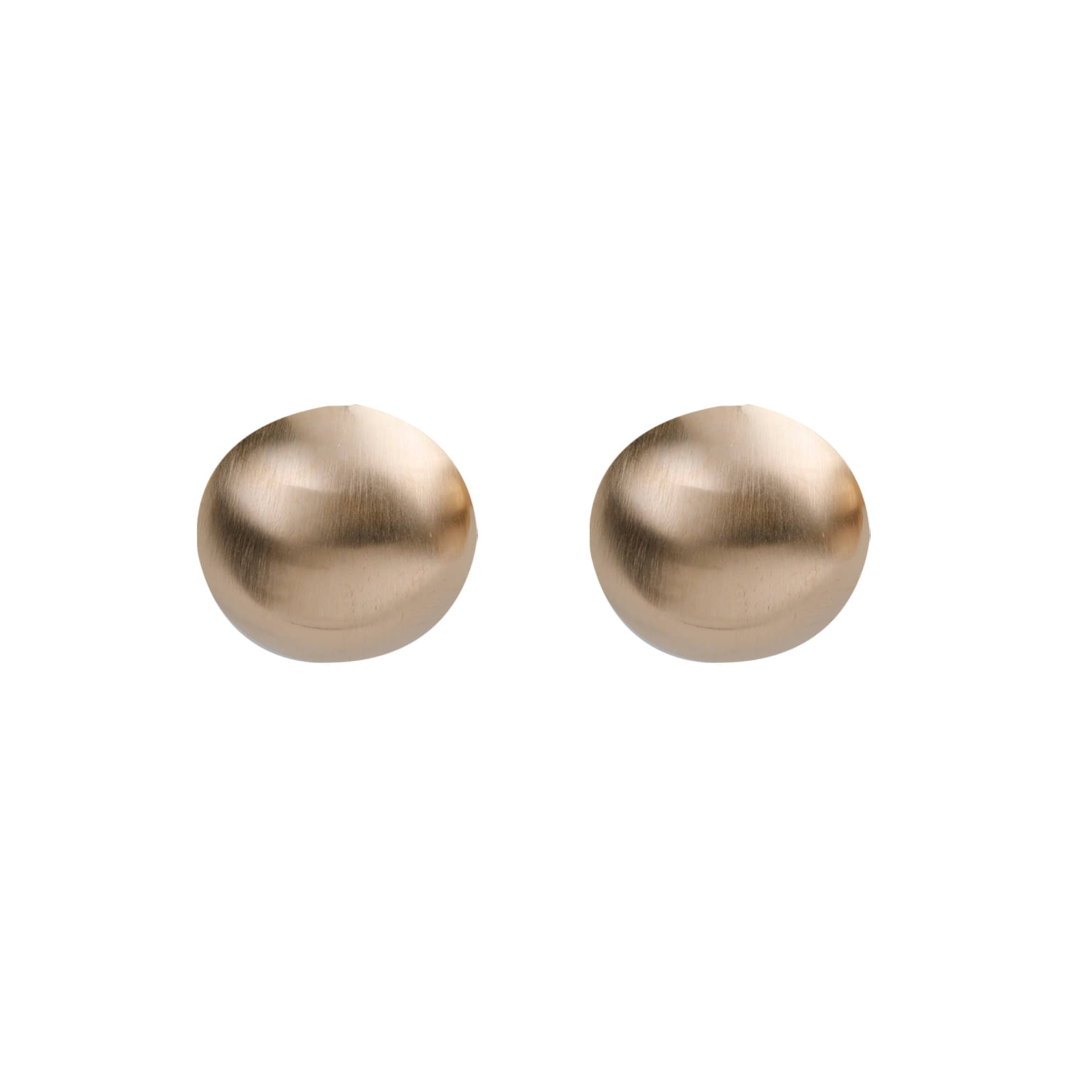     			SILVER SHINE  Stunning Gold Polished simple Stud Earring For Girls And Women