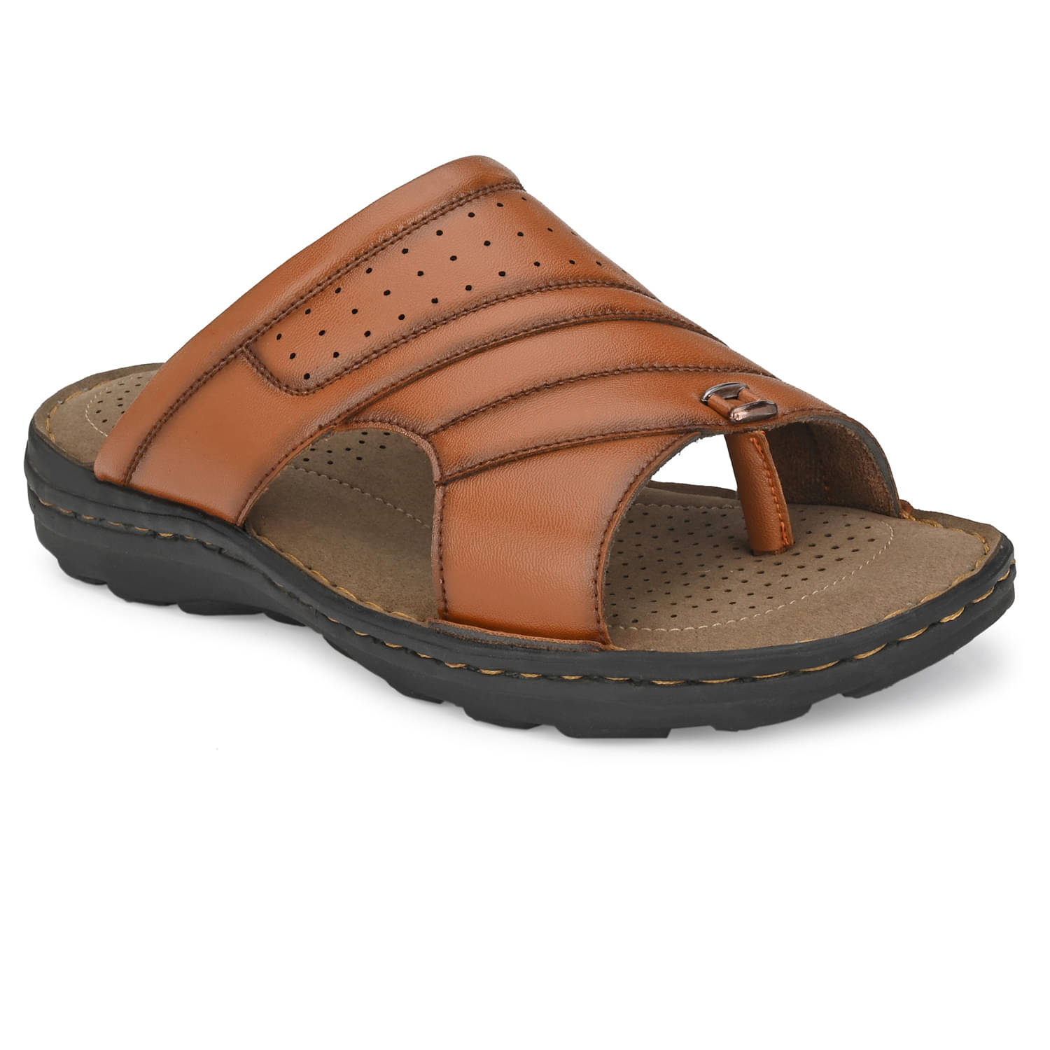     			softio Tan Flip Flops