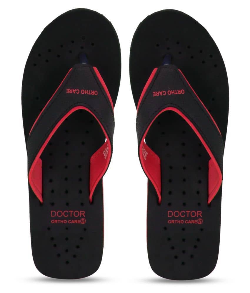 DOCTOR EXTRA SOFT - Red Women's Thong Flip Flop