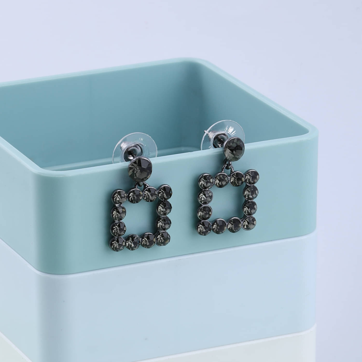     			SILVER SHINE  Charm Party Wear Stud Earring For Women Girl