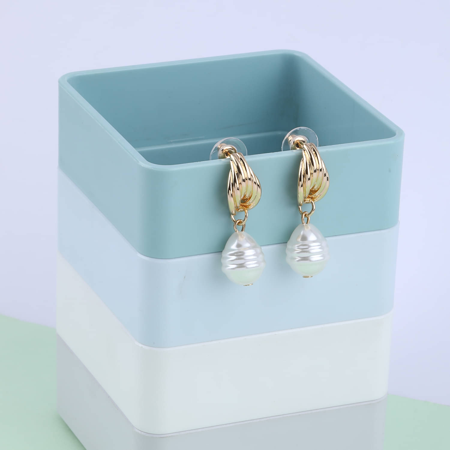    			SILVER SHINE  Party Wear Charm Stud Earring For Women Girl
