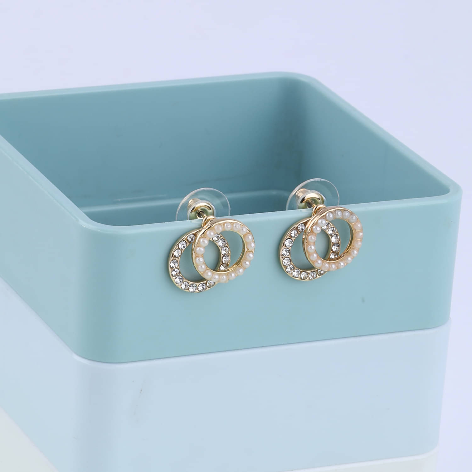     			SILVER SHINE  Party Wear Charm Different Stylish Stud Earring For Women Girl