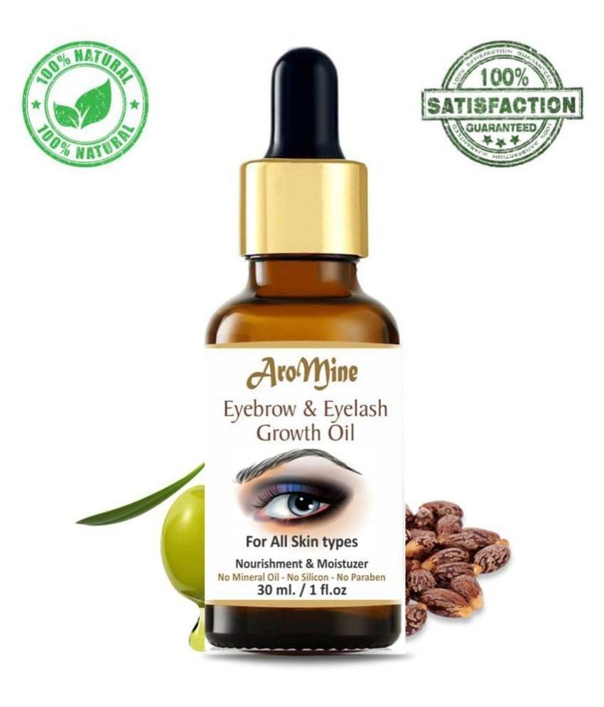     			Aromine Eyebrow & Eyelash Growth Oil For Women 30 mL