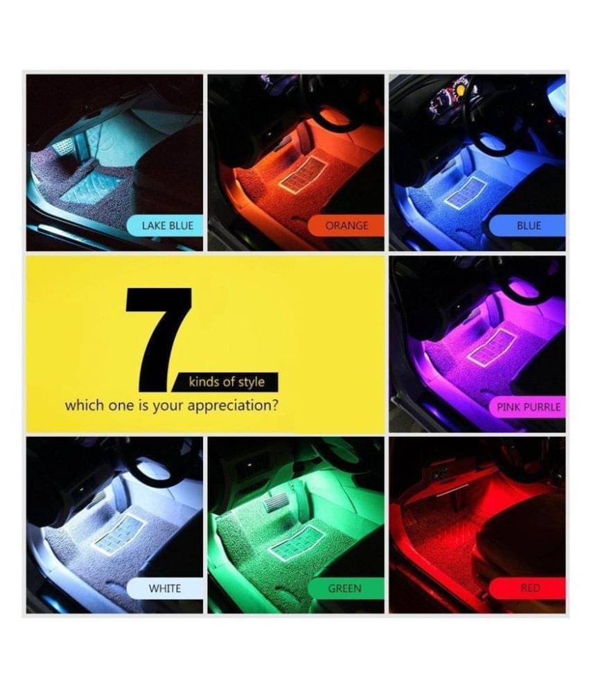     			AutoRight Car Interior Music Controller LED Strip Light
