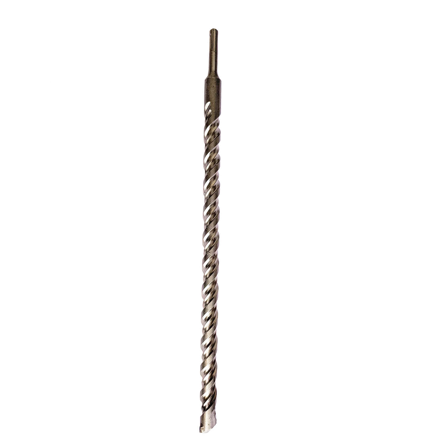 Steel (14 x 450mm) Cross Tip Plus Hammer Drill Bit (Silver)