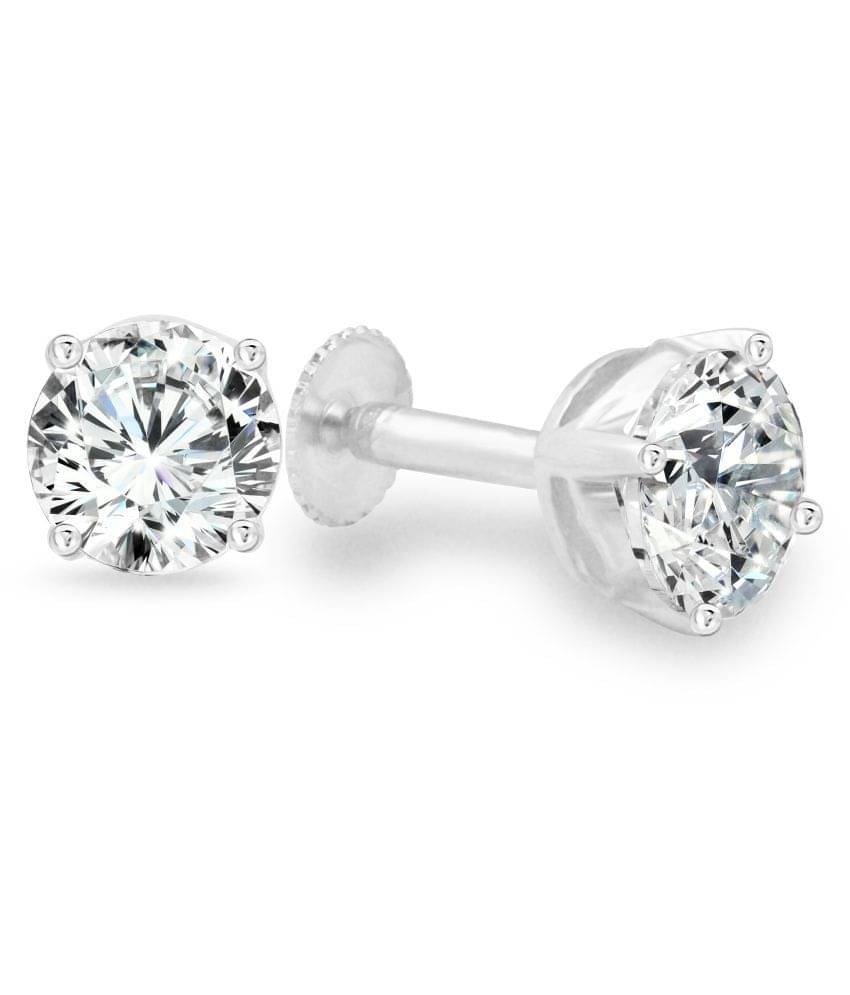 Vighnaharta Brilliant Stud (South Pattern Screw Back) Cubic Zirconia Alloy Stud Earring Vighnaharta Brilliant Stud (South Pattern Screw Back) Cubic Zirconia Alloy Stud Earring