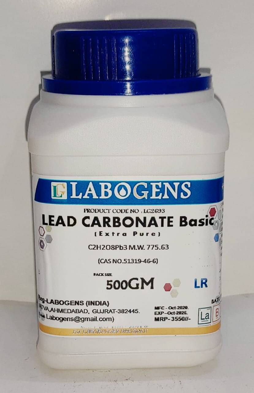     			LABOGENS  LEAD CARBONATE Basic Extra Pure  500GM