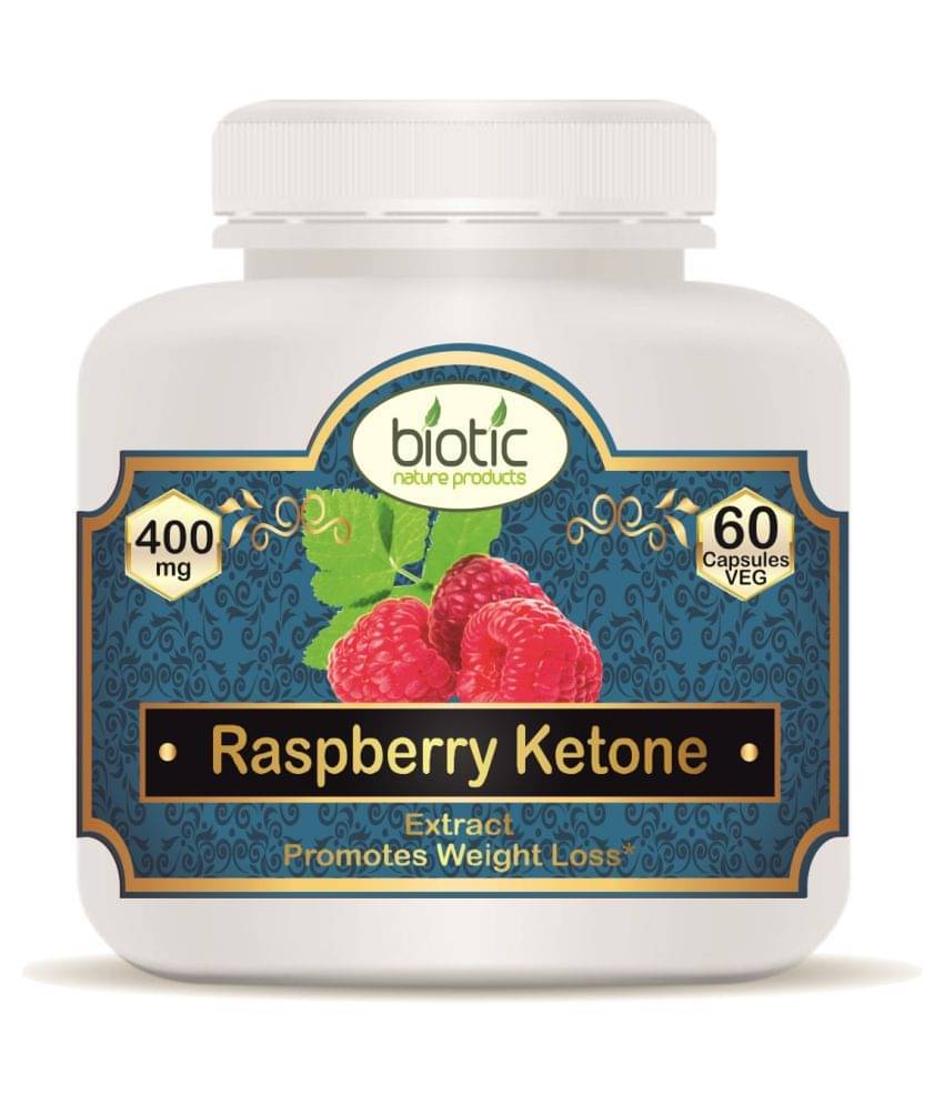 Biotic Raspberry Ketone Extract 400mg for Weight Loss Capsule 60 no.s Biotic Raspberry Ketone Extract 400mg for Weight Loss Capsule 60 no.s