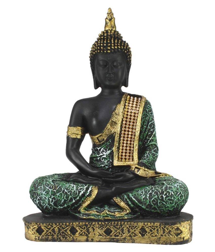 Gunnu Sales Multicolour Polyresin Handicraft Showpiece - Pack of 1 Gunnu Sales Multicolour Polyresin Handicraft Showpiece - Pack of 1