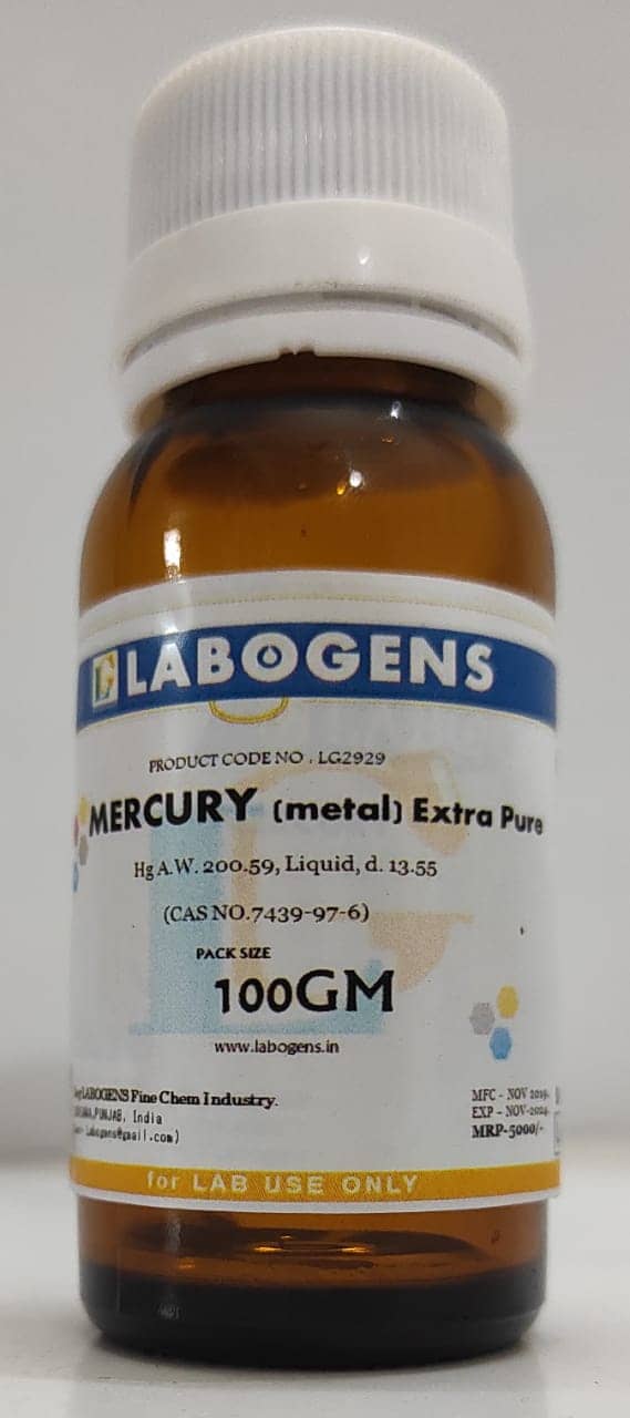 MERCURY (metal) Extra Pure 10GM