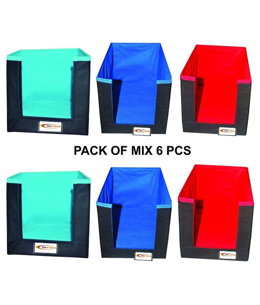 SH. NASIMA - Storage Stools ( Pack of 6 )