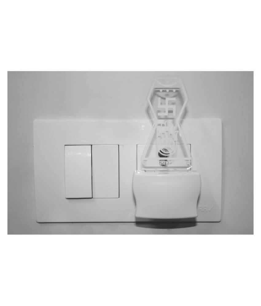     			Somil 3D Illusion LED Jainism Symbol Night Lamp Multi - Pack of 1