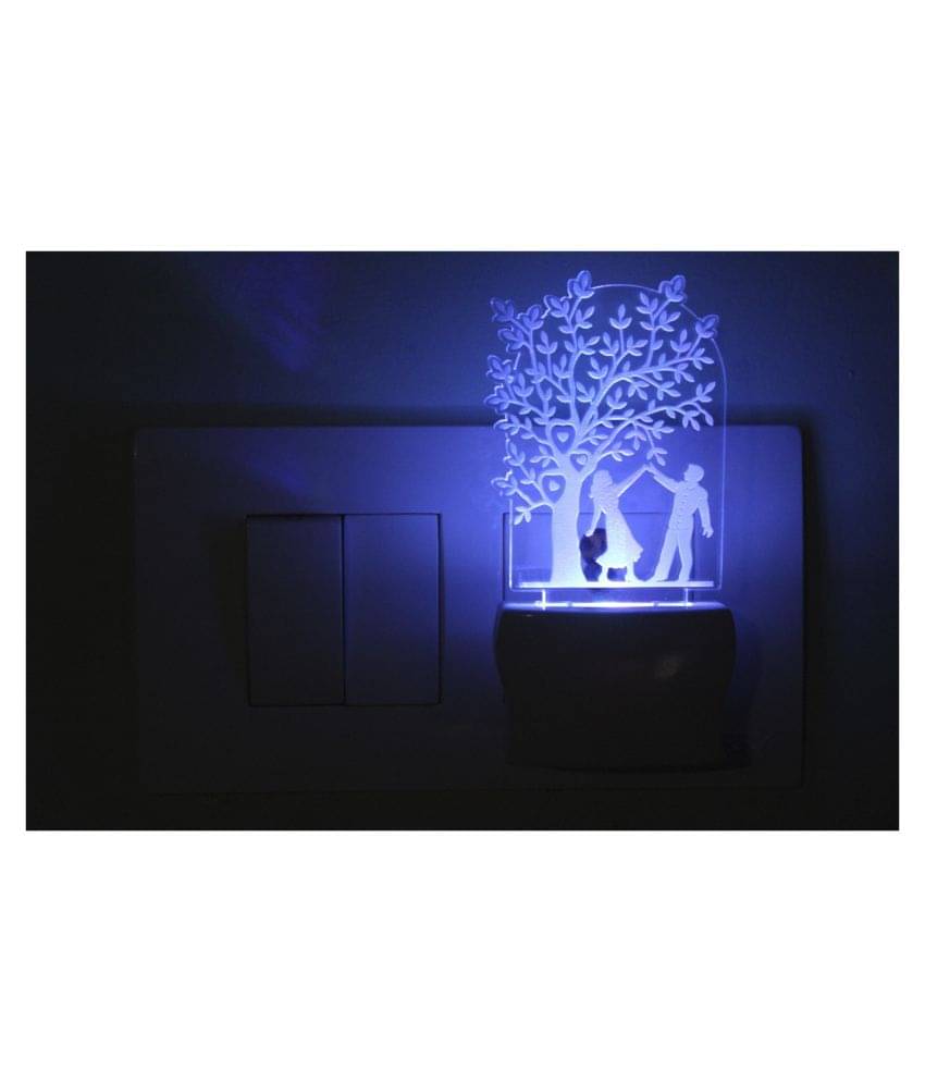 AFAST Dancing Couple 3D Illusion LED Night Lamp Multi - Pack of 1 AFAST Dancing Couple 3D Illusion LED Night Lamp Multi - Pack of 1