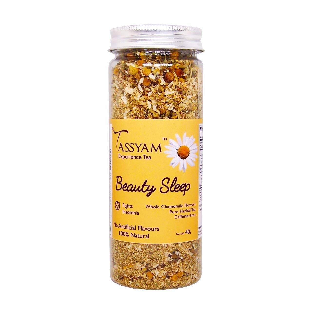 Tassyam Chamomile Tea Loose Leaf 40 gm     			Tassyam Chamomile Tea Loose Leaf 40 gm
