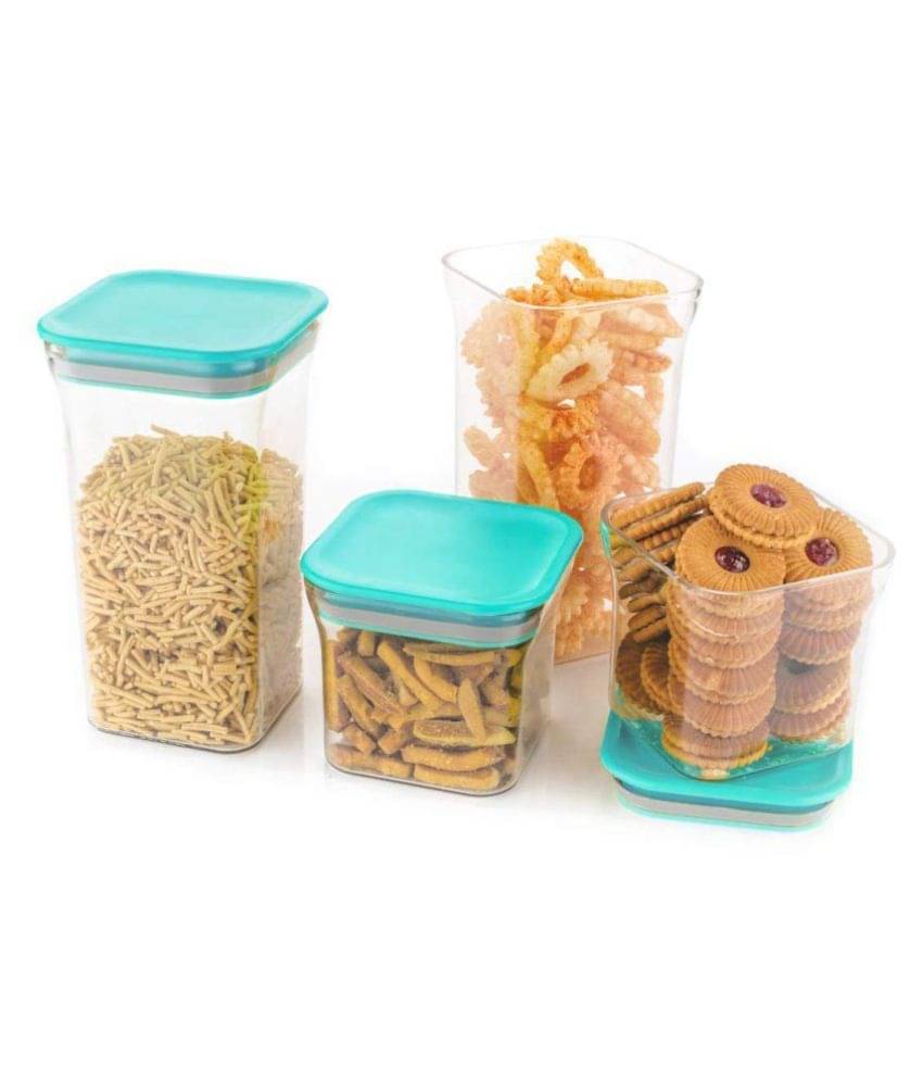     			Analog kitchenware Grocery,Dal,Pasta Polyproplene Food Container Set of 4 1100 mL