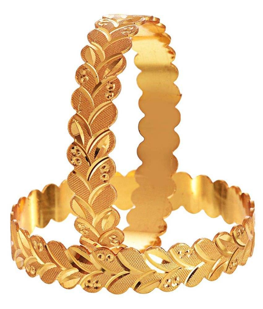 Jewar Mandi- Gold Bangle (Pack of 1) Jewar Mandi- Gold Bangle (Pack of 1)