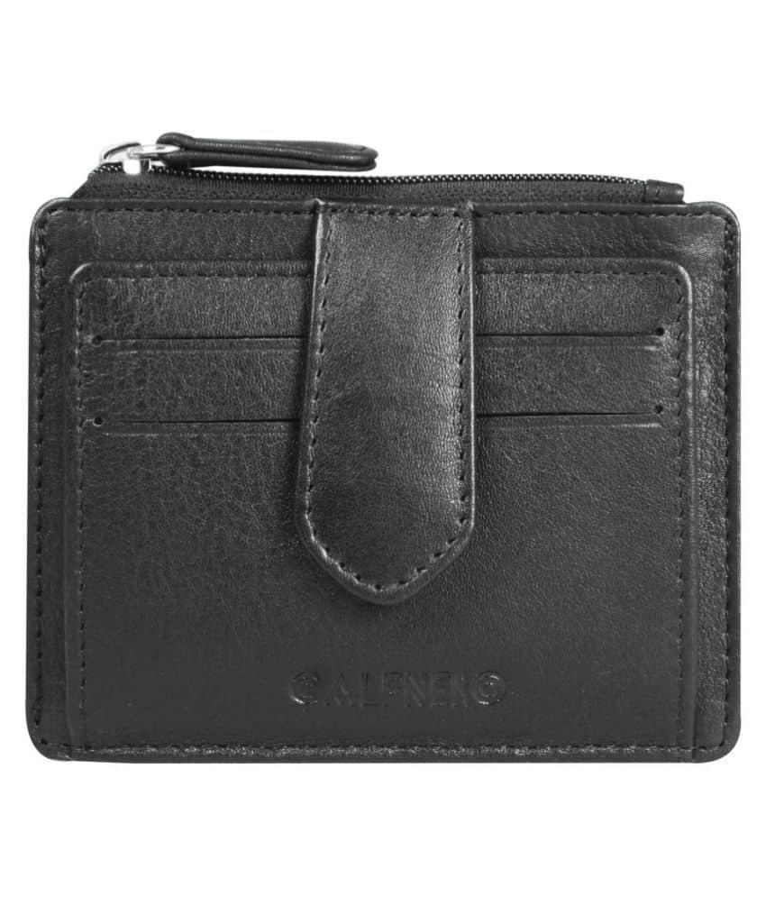 Calfnero Men's Genuine Leather Card Case - Handbags | Buy online on ZillyBuy