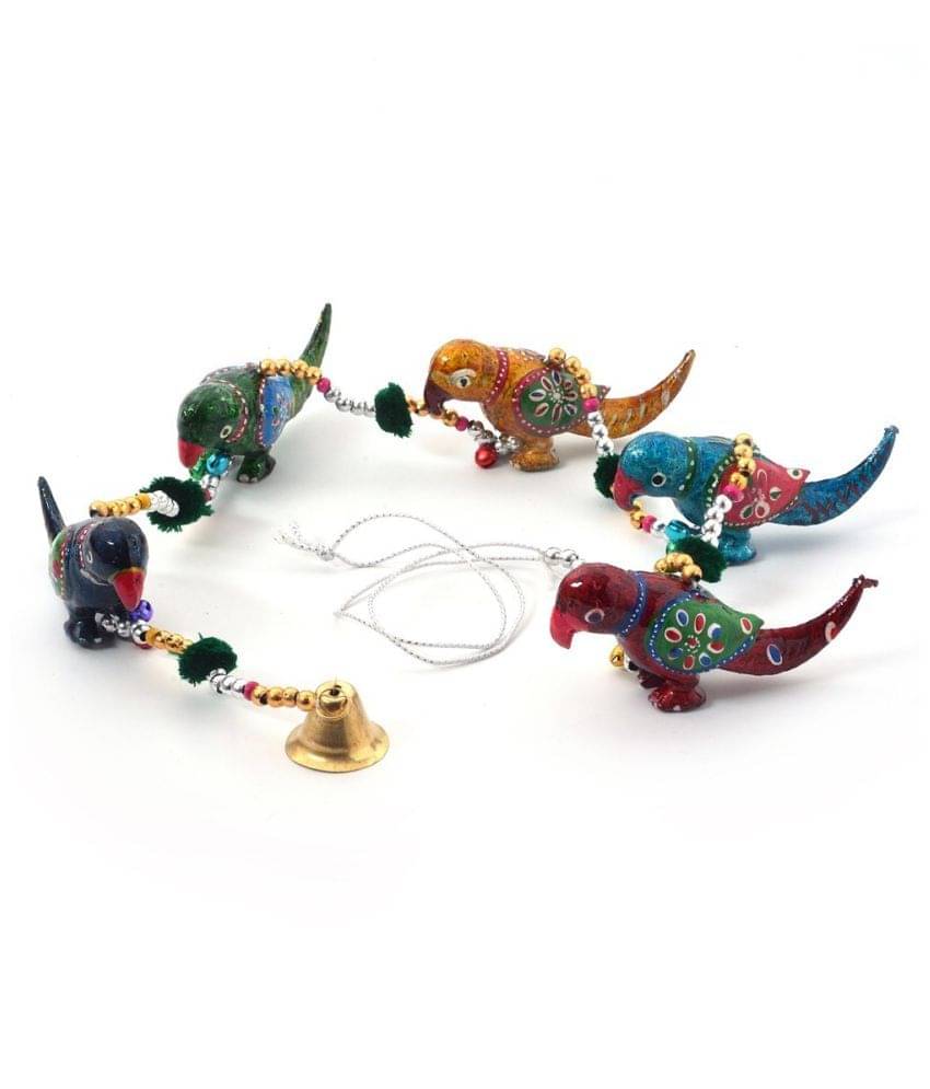 Gunnu Sales Multicolour Paper Mache Handicraft Showpiece - Pack of 1 Gunnu Sales Multicolour Paper Mache Handicraft Showpiece - Pack of 1