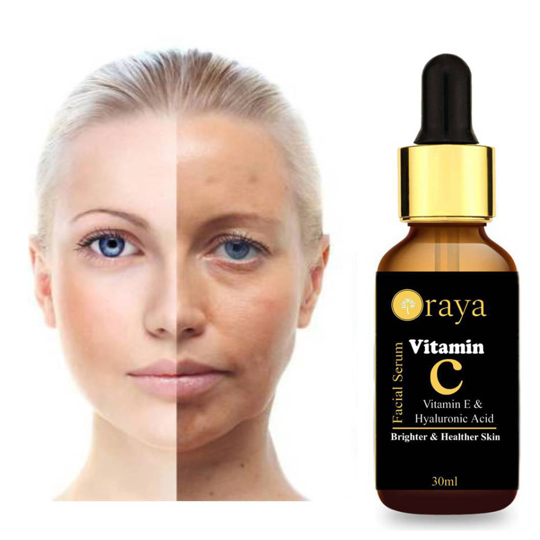 ORAYA VITAMIN C- Skin Clearing Serum -For Skin Brightening, Anti-Aging- Face Serum 30 mL ORAYA VITAMIN C- Skin Clearing Serum -For Skin Brightening, Anti-Aging- Face Serum 30 mL
