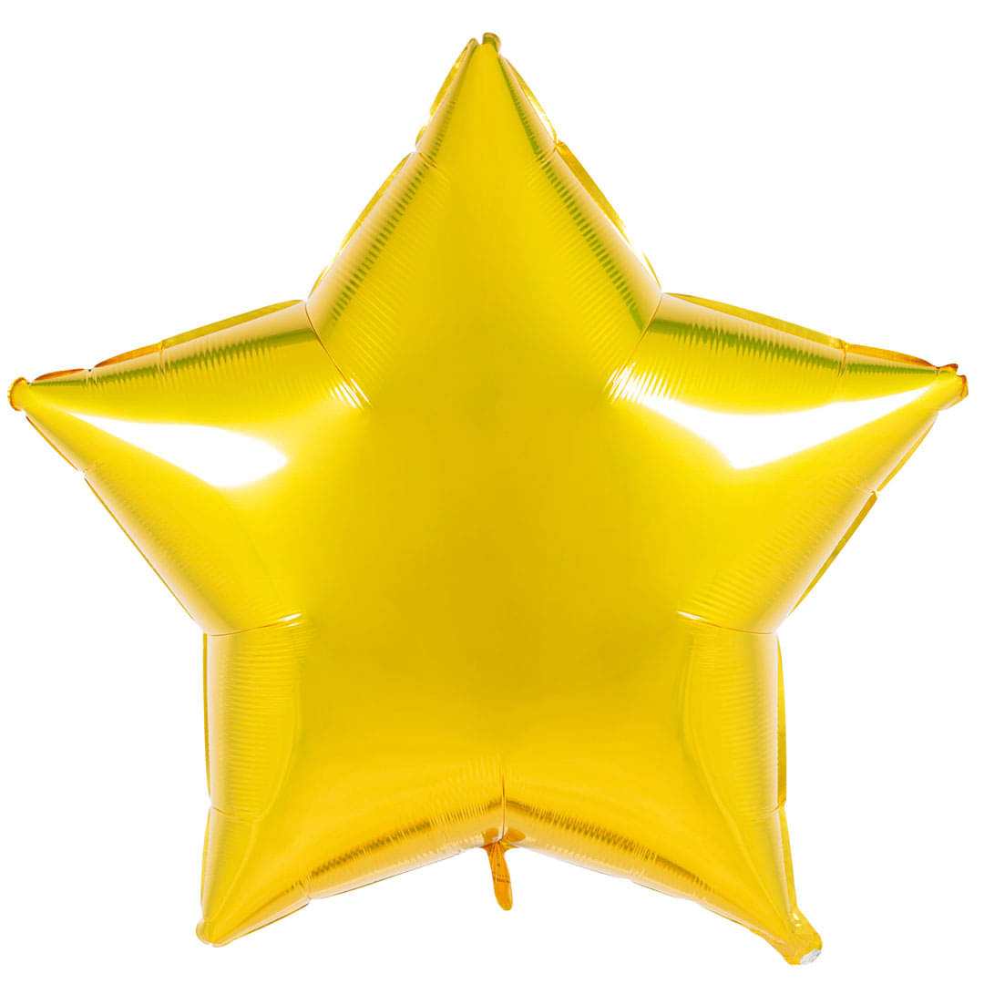     			Blooms Twinkling  star shape foil Balloon (Yellow)