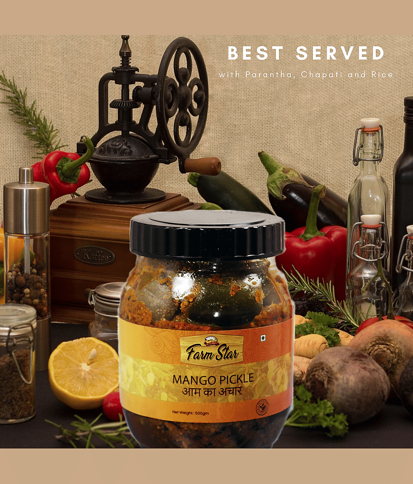 Farm Star (Aam ka Achar) Fruit Pickle 500 g