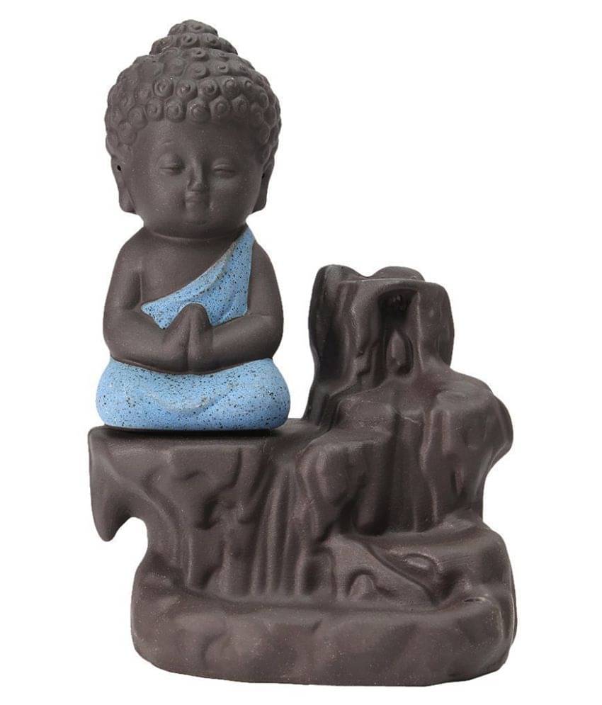     			Vivan Creation Blue Resin Handicraft Showpiece - Pack of 1