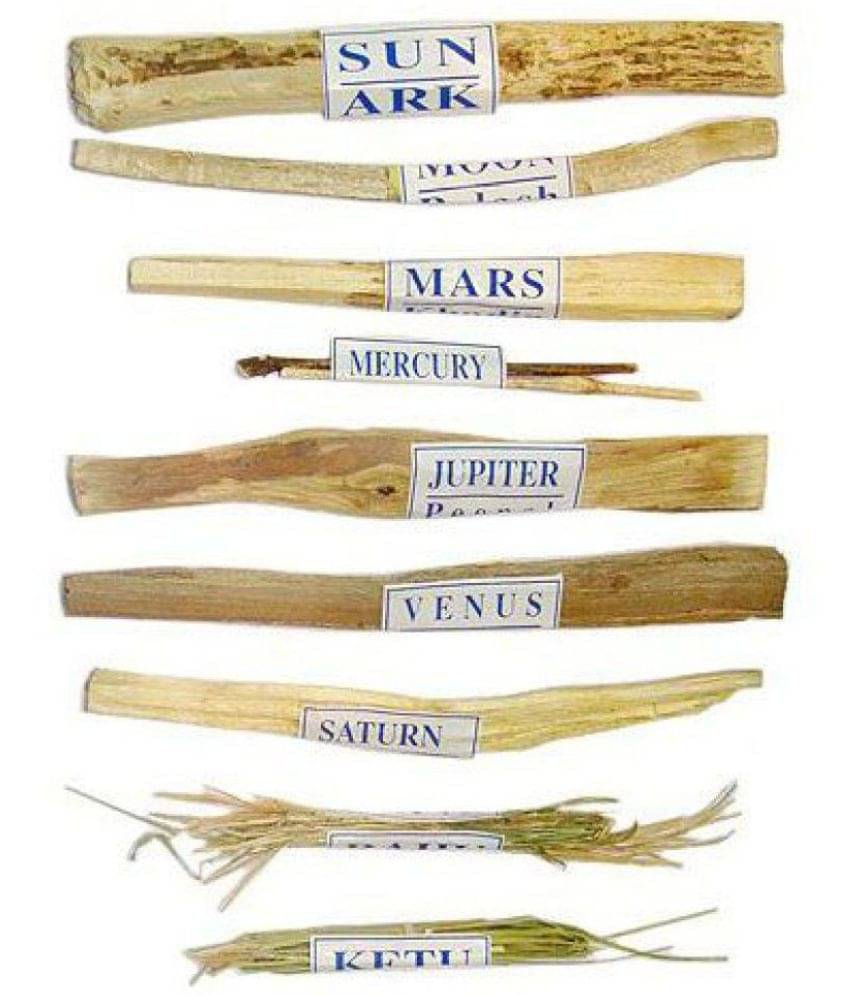     			Navgrah Shanti Samidha Stick - Havan to PACIFY 9 Planets - Vastu Pooja - 2 Sets