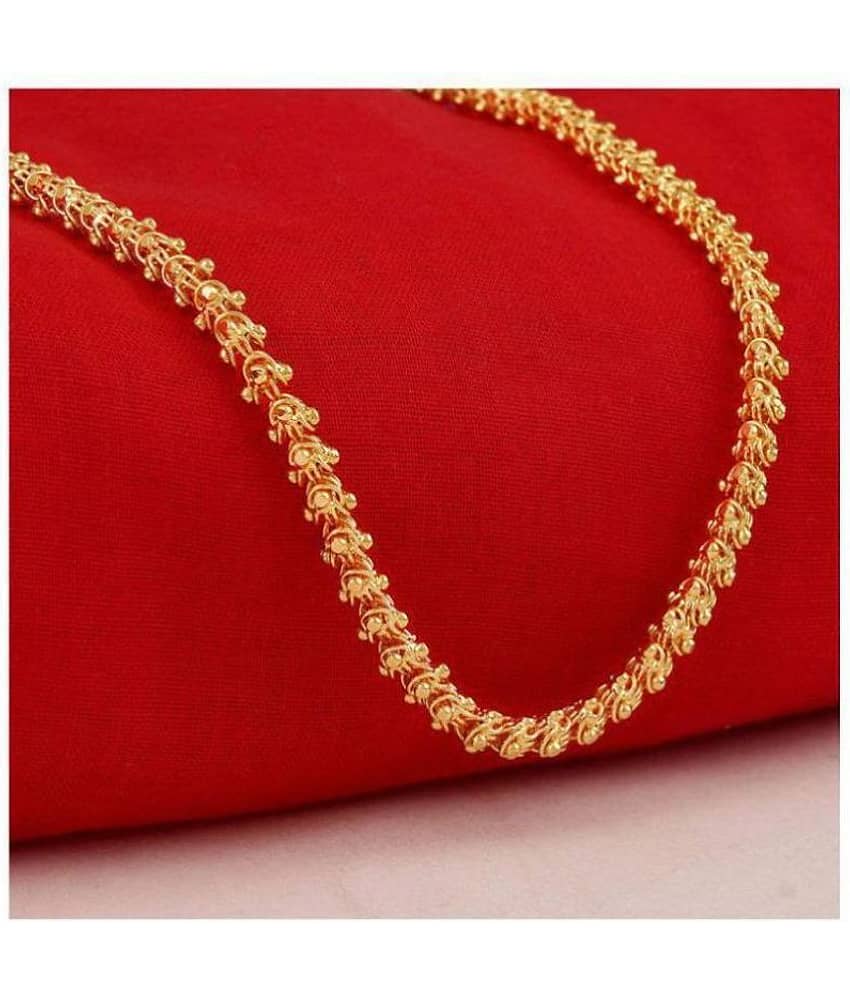 Jewar Mandi Latest Design Gold plated chain necklace 24 inch long Unique design for Men Women - Jewellery Sets | Buy online on ZillyBuy