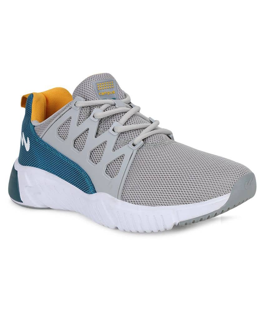 Campus BARLEY Grey Men's Sports Running Shoes - Sports Shoes | Buy online on ZillyBuy