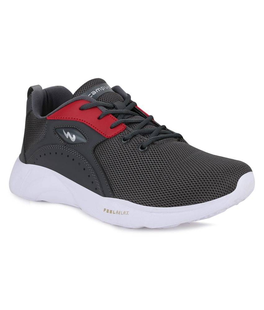     			Campus HARVEL PRO Grey Men's Sports Running Shoes