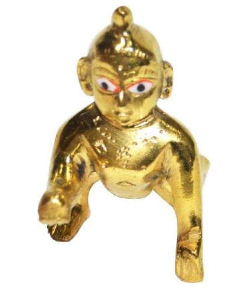     			Lakshita Enterprises Krishna Brass Idol
