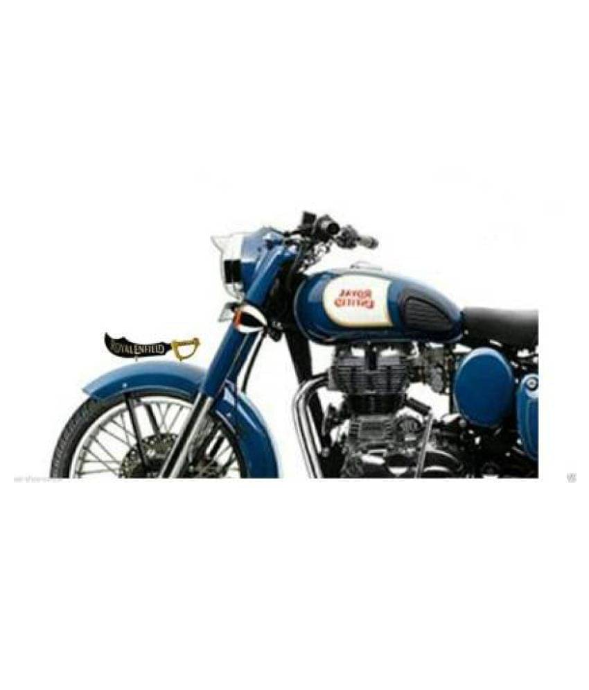     			Mud Guard Black Talvar Brass For Bullet , Classic 350cc 500cc , Standard , Classic Chrome