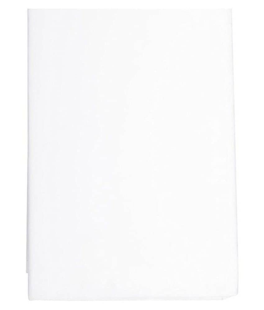 Makhanchor White Linen Unstitched Shirt pc Single - Unstitched Fabrics | Buy online on ZillyBuy