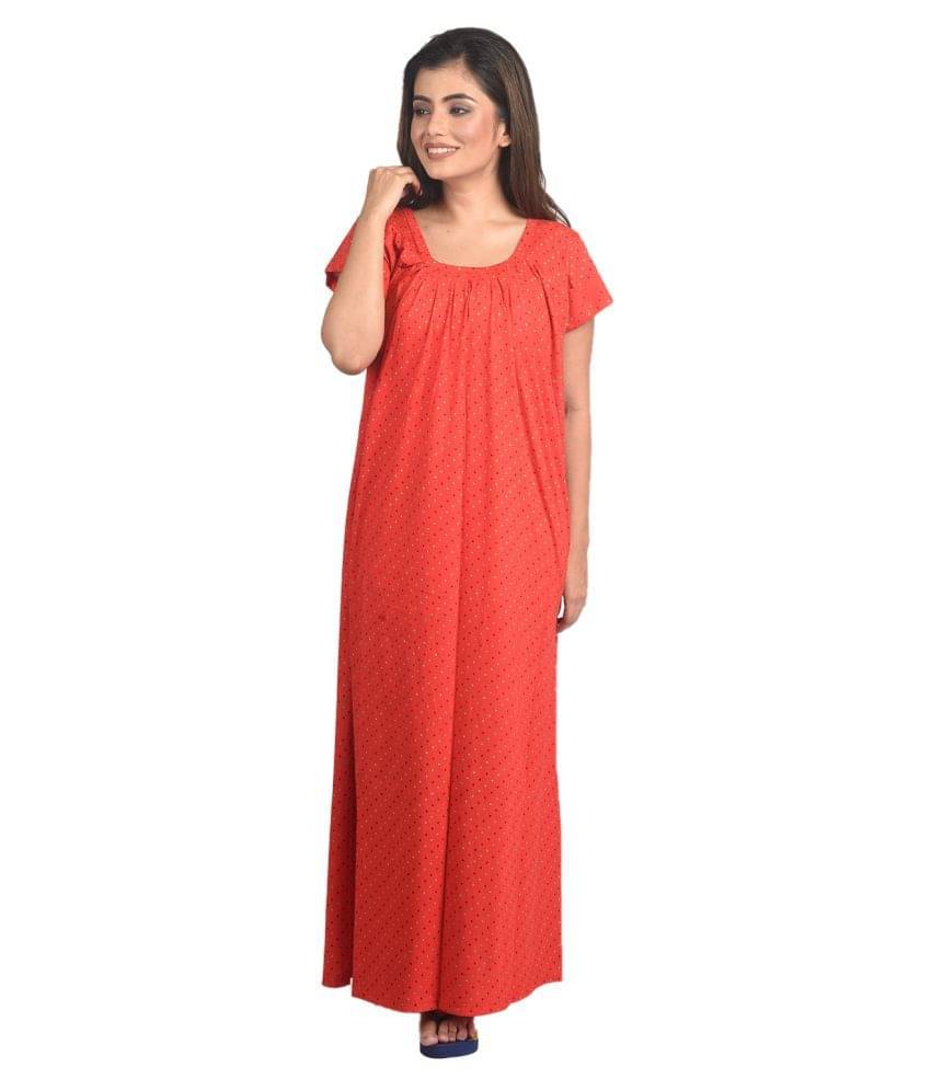     			PIYALI'S CREATION WOMEN'S Cotton Nighty & Night Gowns - Multi Color
