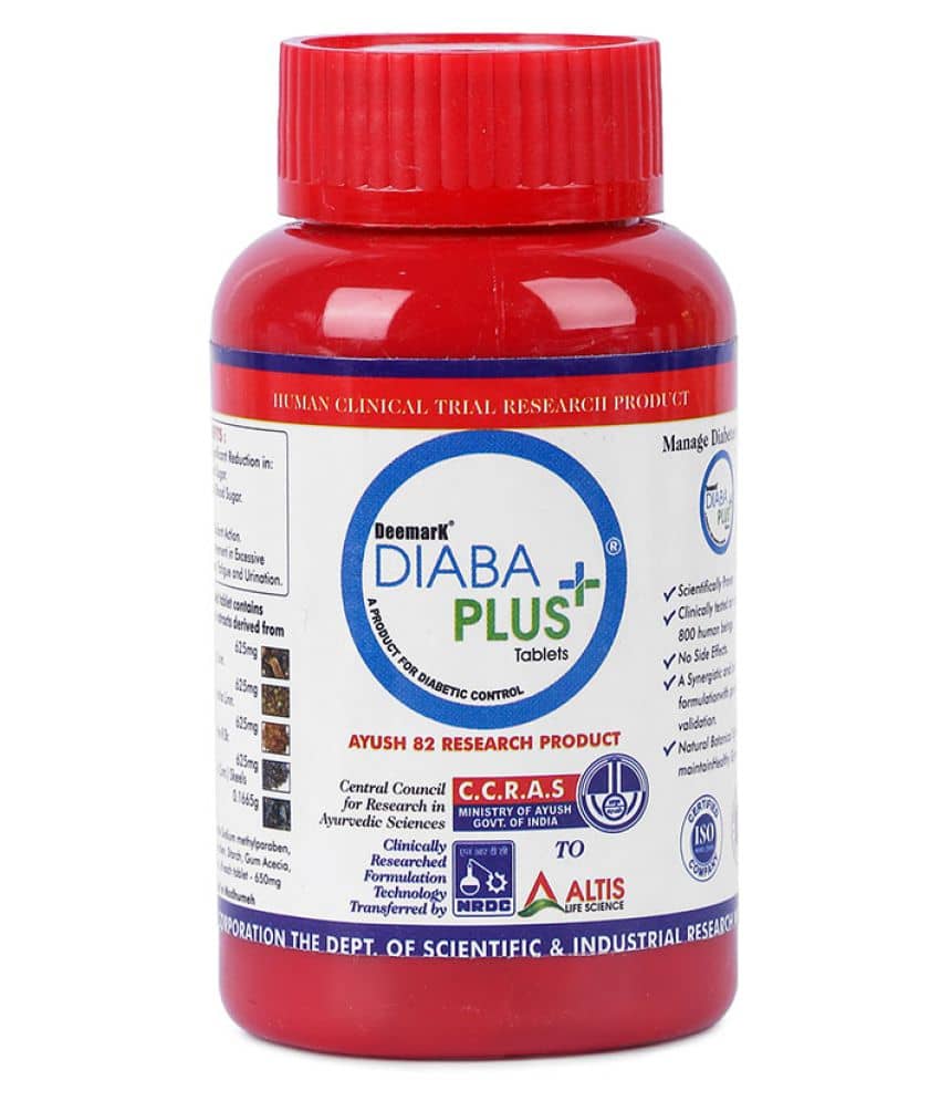 Teleone Diaba Plus Tablets For Diabetes Control Tablet 180 No.S Pack of 1