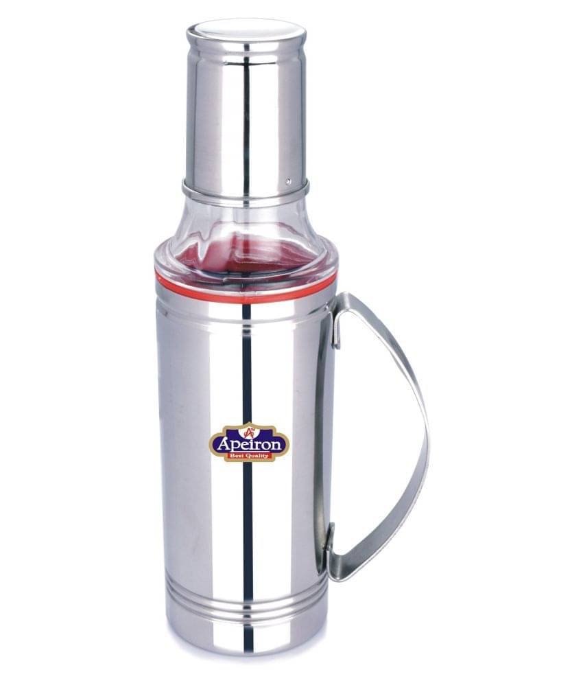     			APEIRON Steel Oil Container/Dispenser Set of 1 500 mL