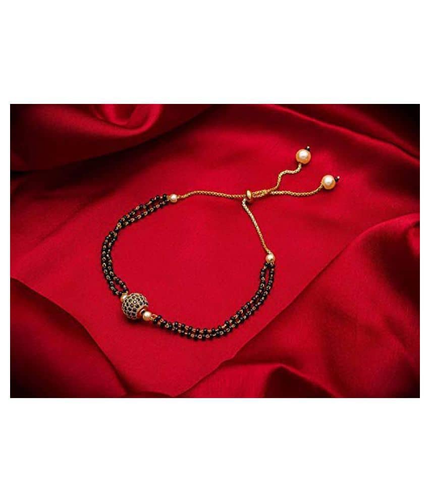 Sunhari Jewels - Golden Mangalsutra ( Pack of 1 )