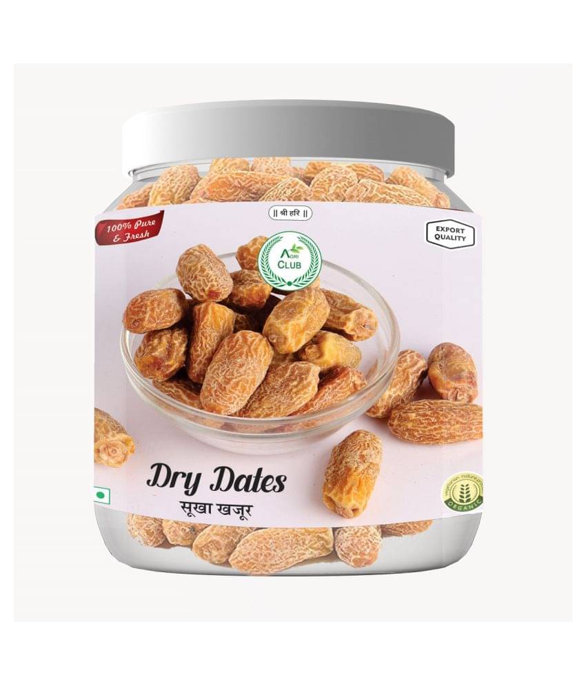 Agri Club Dry Dates, Sukha Khajoor 500gm     			Agri Club Dry Dates, Sukha Khajoor 500gm
