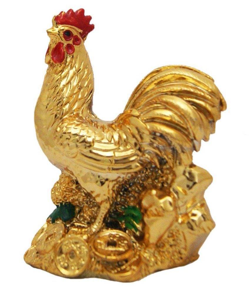     			Feng Shui Rooster On Coins | for Confidence and Luck | Protection from politicking & Backbiting |