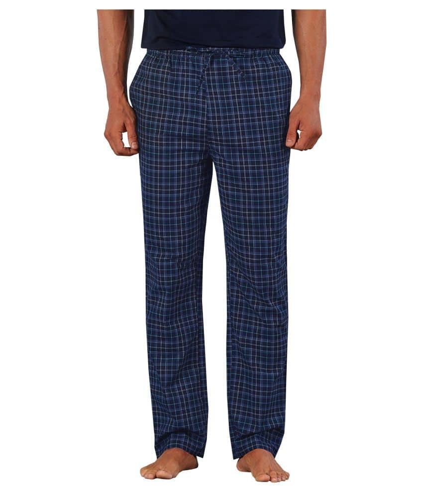 XYXX Pack of 1 Pyjama For Men's ( Navy )