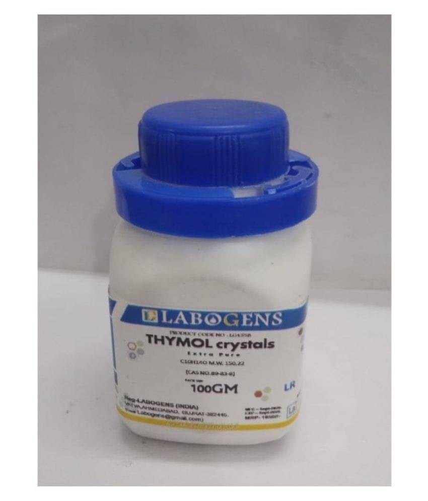     			LABOGENS  THYMOL crystals Extra Pure 100GM