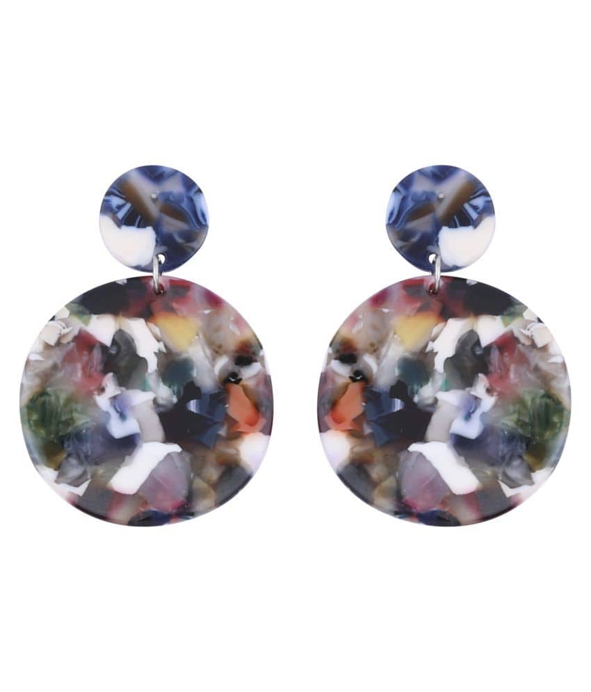 SILVER SHINE Elegant Party Wear Fancy Dangle Earring For Women Girl - Earrings | Buy online on ZillyBuy
