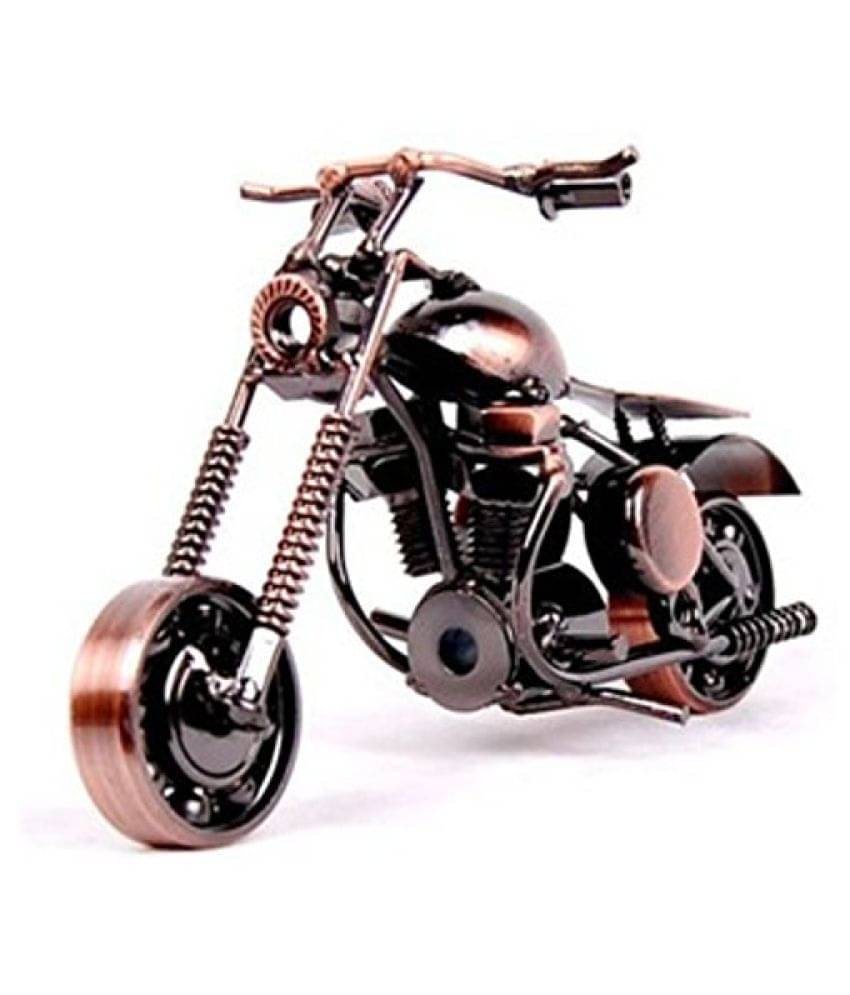 Vivan Creation Brown Iron Handicraft Showpiece - Pack of 1 Vivan Creation Brown Iron Handicraft Showpiece - Pack of 1