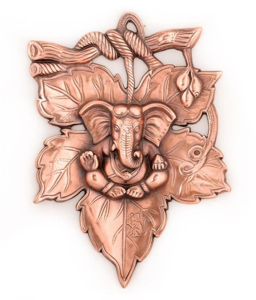 Vivan Creation Brown Metal Handicraft Showpiece - Pack of 1 Vivan Creation Brown Metal Handicraft Showpiece - Pack of 1