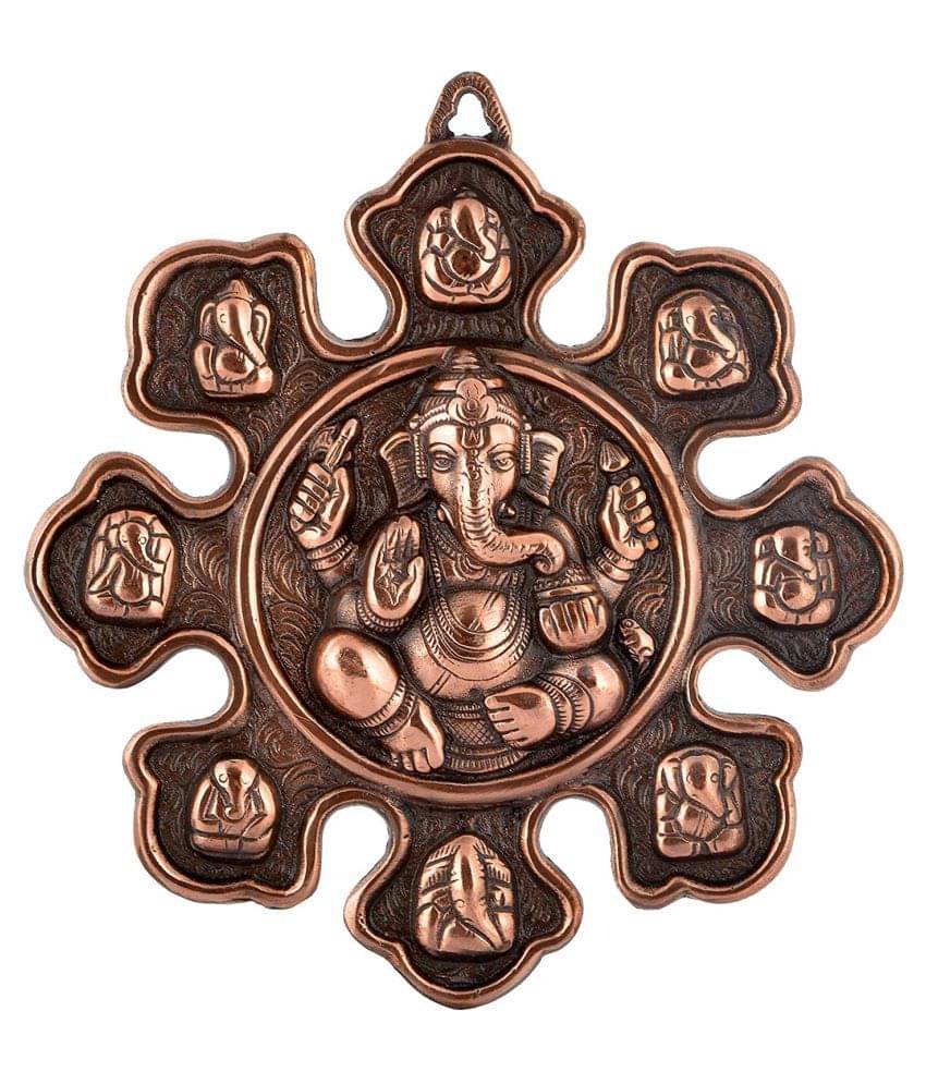 Vivan Creation Brown Metal Handicraft Showpiece - Pack of 1 Vivan Creation Brown Metal Handicraft Showpiece - Pack of 1